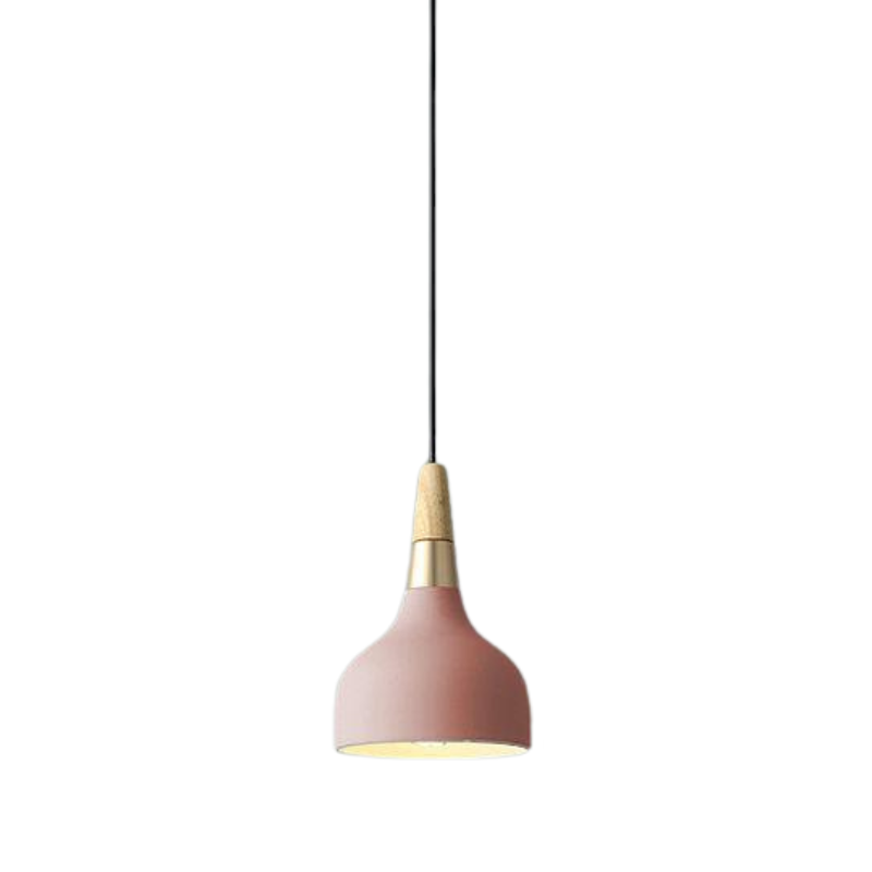 LumeArt – Modern Macaron Disc Pendant Lamp with Vibrant Colors