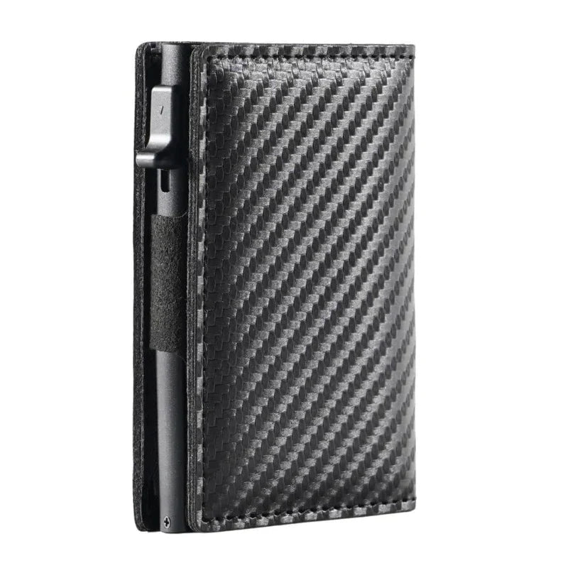 Lucas – Slim RFID Blocking Wallet with Quick Card Access and Zipper Pocket for Essentials