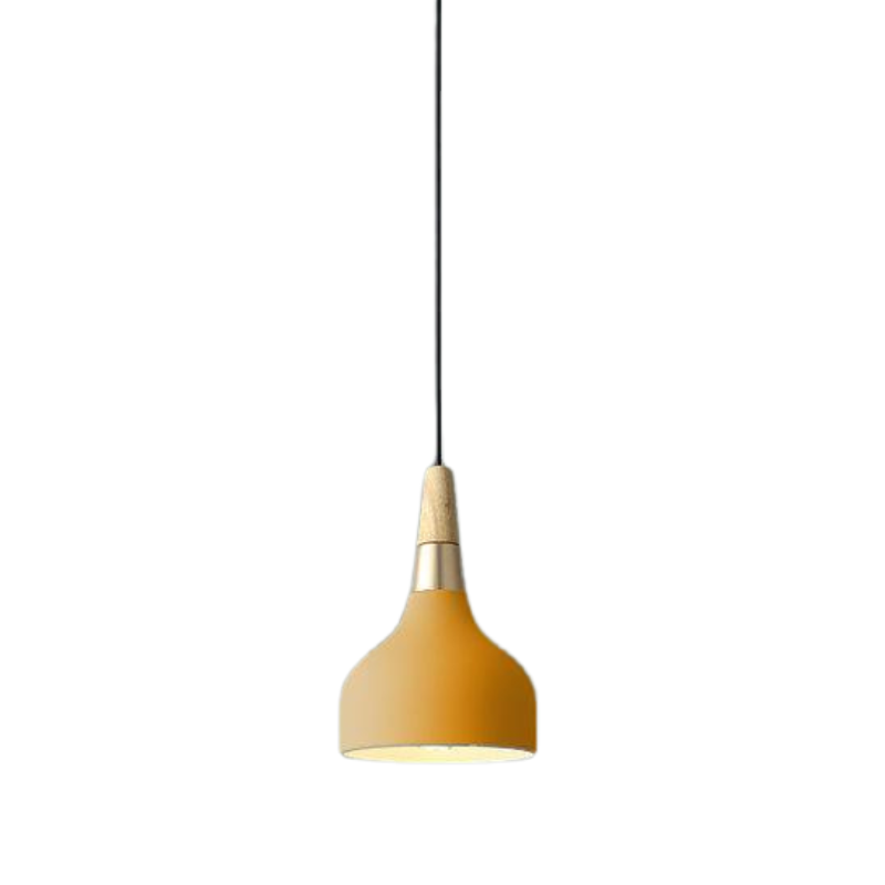 LumeArt – Modern Macaron Disc Pendant Lamp with Vibrant Colors