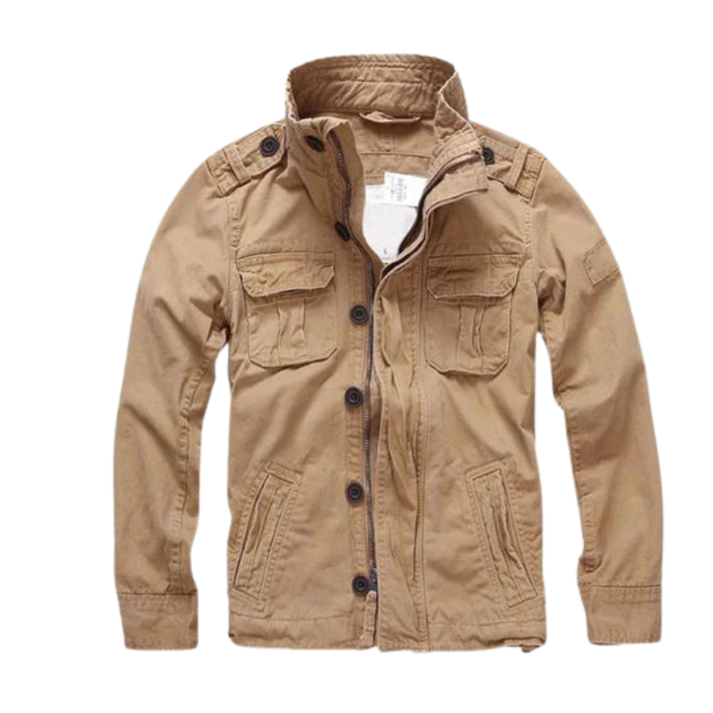 Harry – Long Sleeve Zip-Up Jacket With Multiple Pockets