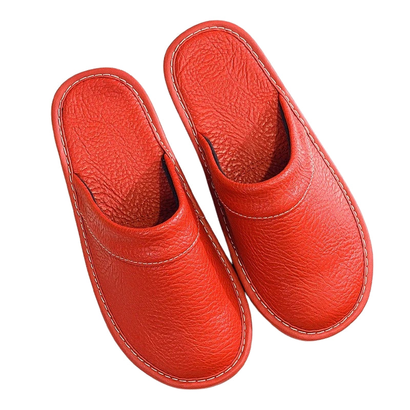 Helene – Flat Sole Slippers with Open Back