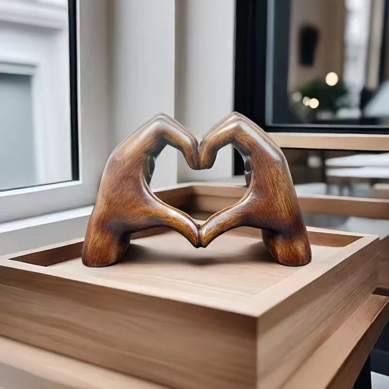 HeartLoom – Contemporary Heart Sculpture with Meaningful Symbolism for Home Decor