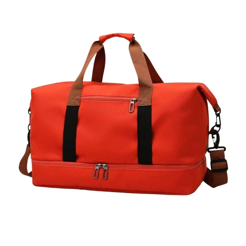 CarryFlex – Large Sports and Travel Bag with Multi Zippered Pockets