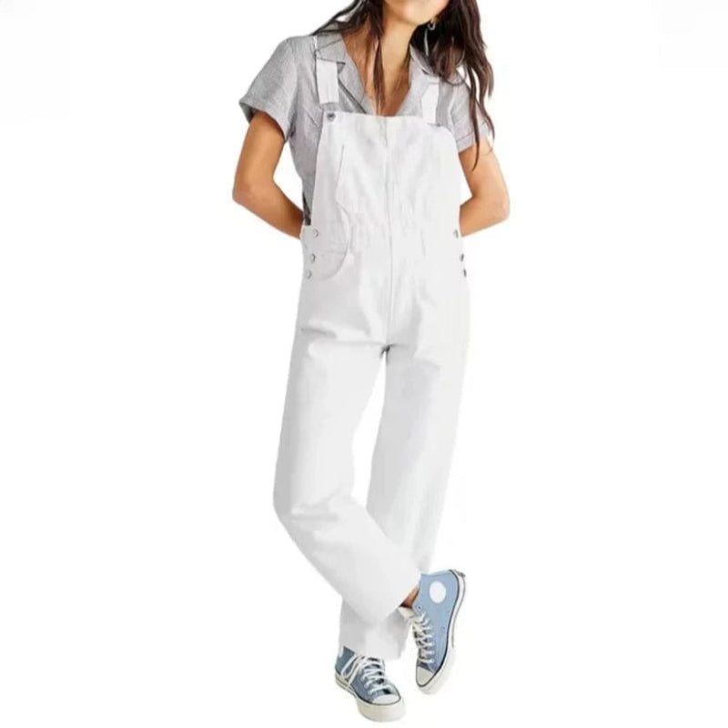 Diana – Adjustable Strap Jumpsuit with Secure Pockets