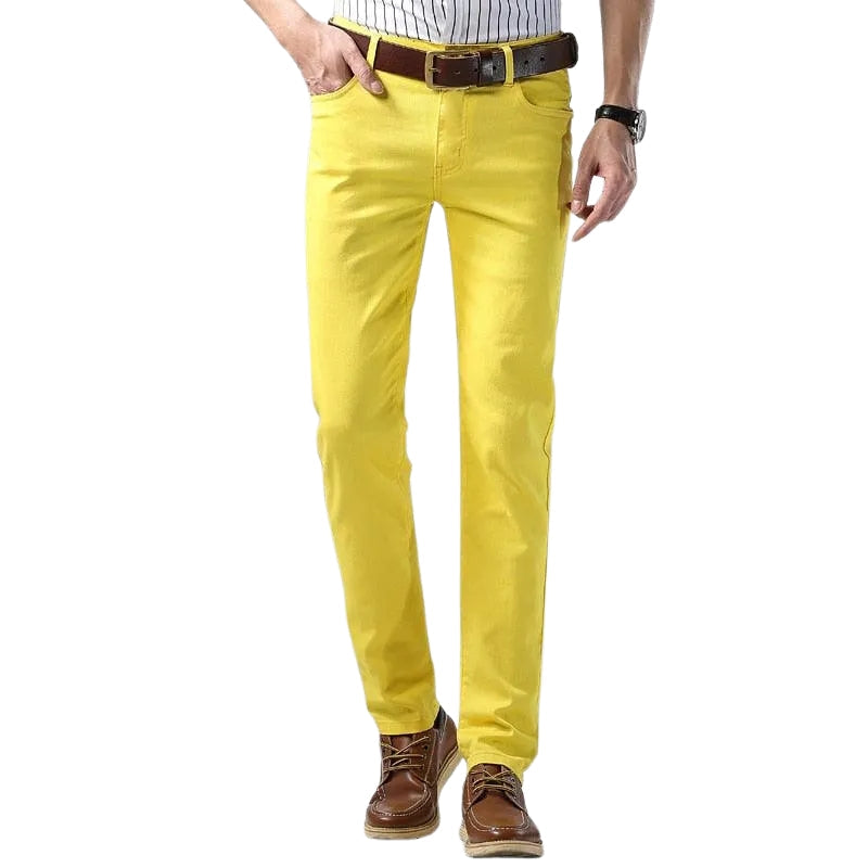 Liam – Slim Fit Everyday Trousers with Functional Five Pocket Design