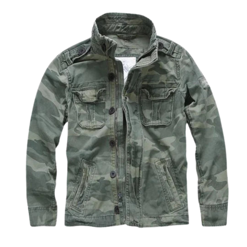 Harry – Long Sleeve Zip-Up Jacket With Multiple Pockets