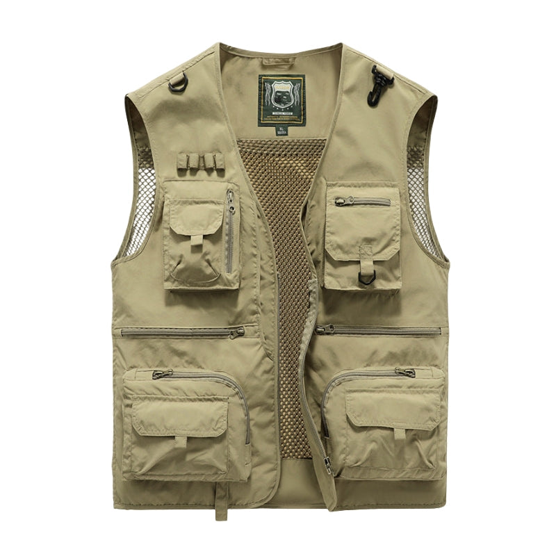 Toby – Lightweight Outdoor Vest with Zipper and Functional Pockets