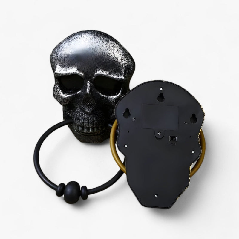 BoneForge - Skull Door Knocker With LED Eyes And Sound Effects