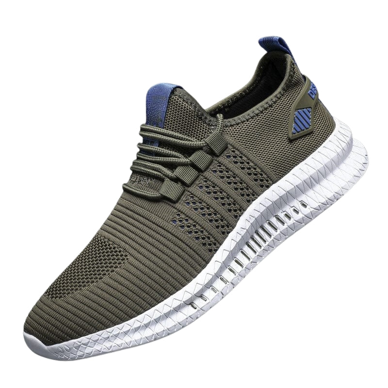 Fabian – Breathable Round Toe Sneakers with Durable Grip