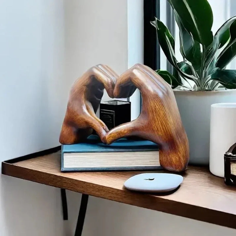 HeartLoom – Contemporary Heart Sculpture with Meaningful Symbolism for Home Decor