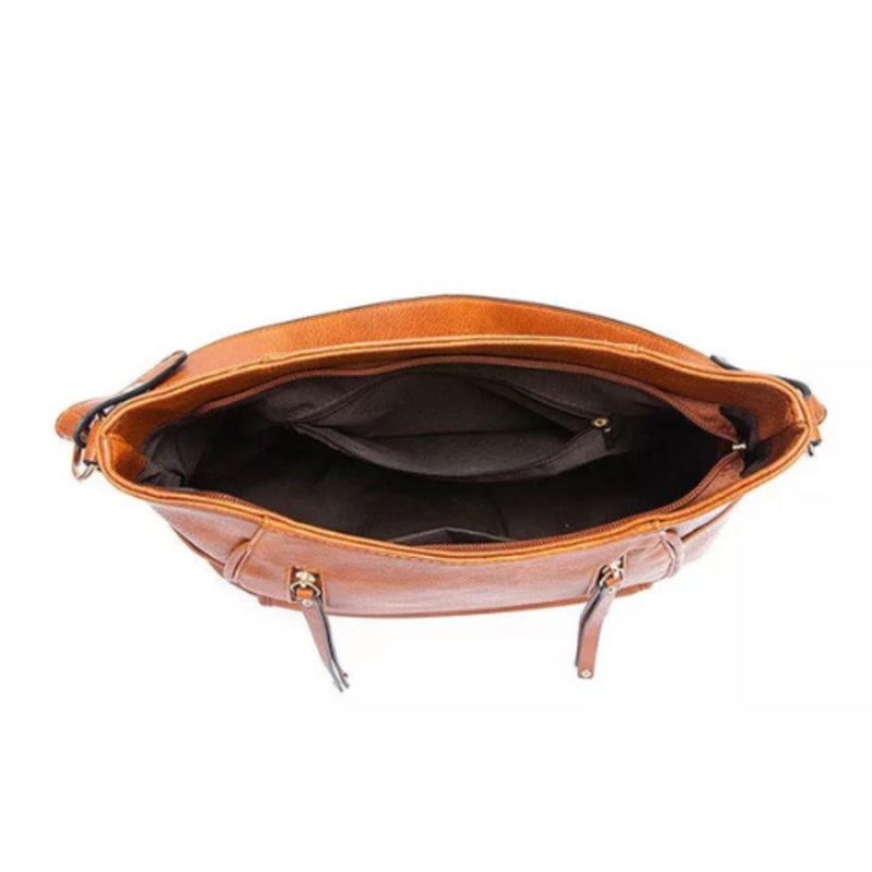Cerys – Handbag with Adjustable Shoulder Strap and Multiple Zippered Pockets