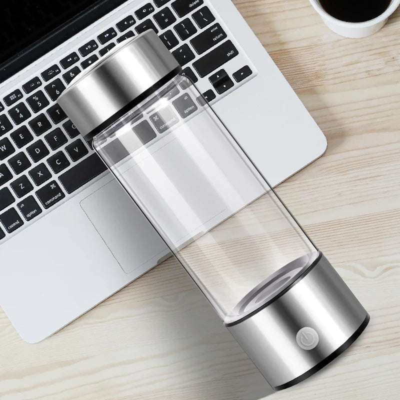 HydroBoost – 420ml Portable Electric Water Bottle