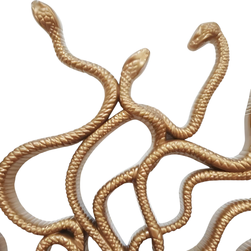 Sylphine – Snake-Themed Costume Headband with Serpent Design