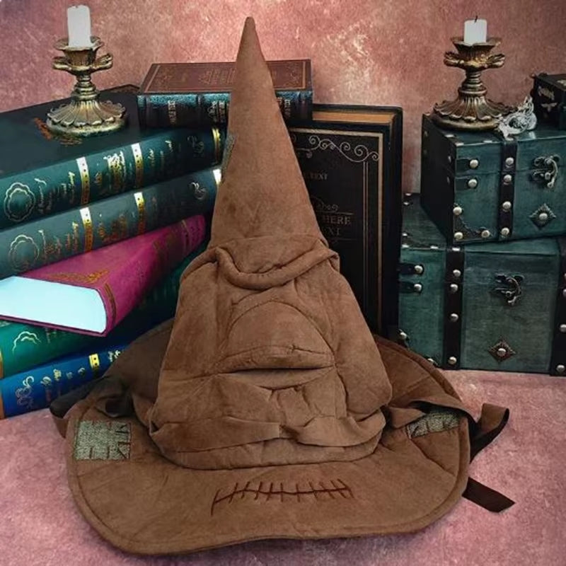 MysticCrown - Unisex Witch Hat for Halloween Costume
