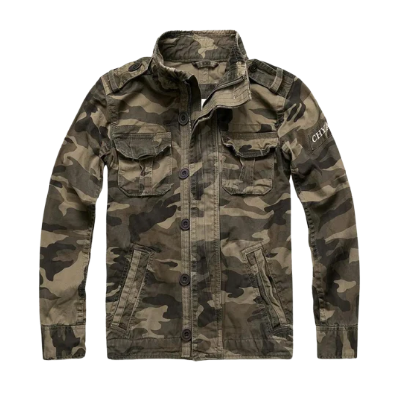 Harry – Long Sleeve Zip-Up Jacket With Multiple Pockets