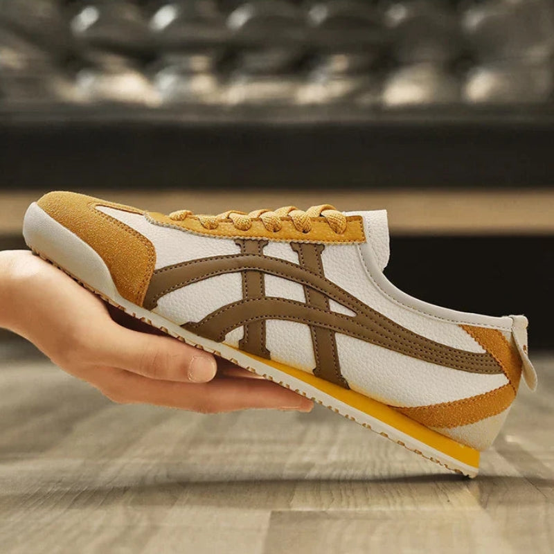 Ethan – Sneakers with Flat Sole and Classic Round Toe
