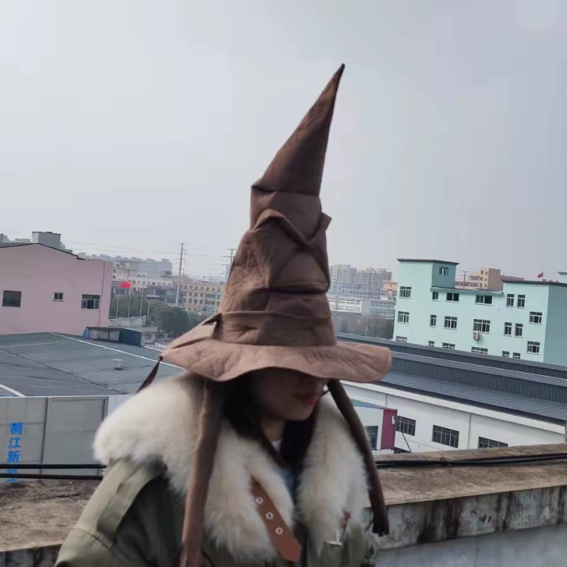 MysticCrown - Unisex Witch Hat for Halloween Costume
