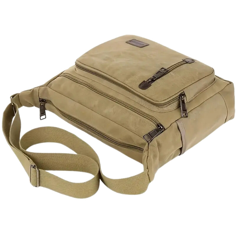 UrbanVoy – Water-Repellent Shoulder Bag With Adjustable Strap and Multiple Pockets