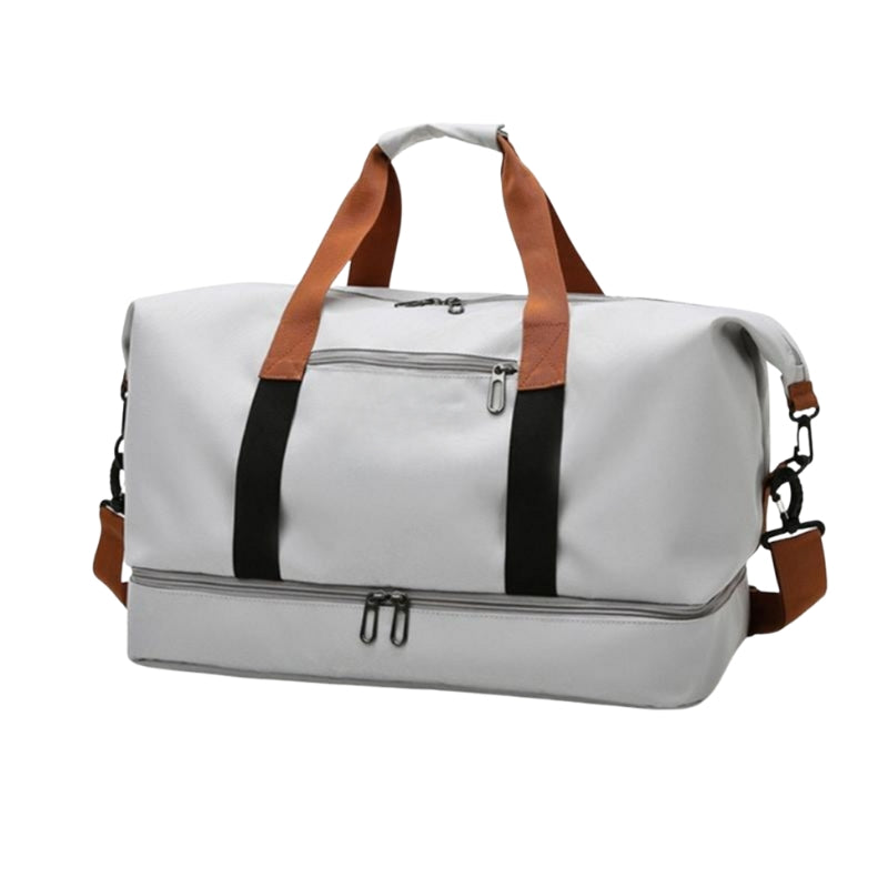 CarryFlex – Large Sports and Travel Bag with Multi Zippered Pockets