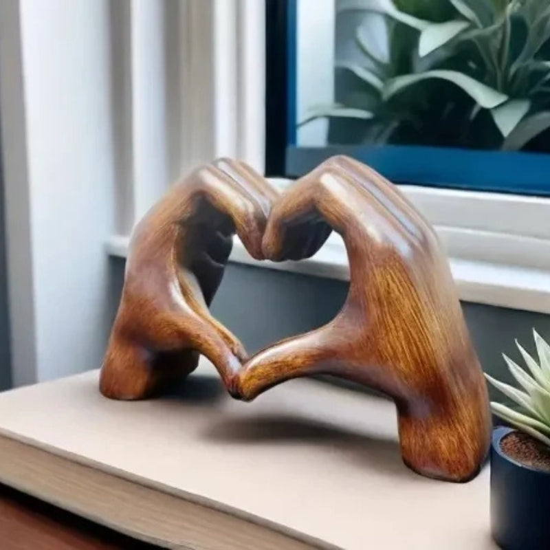 HeartLoom – Contemporary Heart Sculpture with Meaningful Symbolism for Home Decor