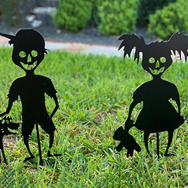ScareSilhouette – Garden Decoration with Shadow Effect for Halloween