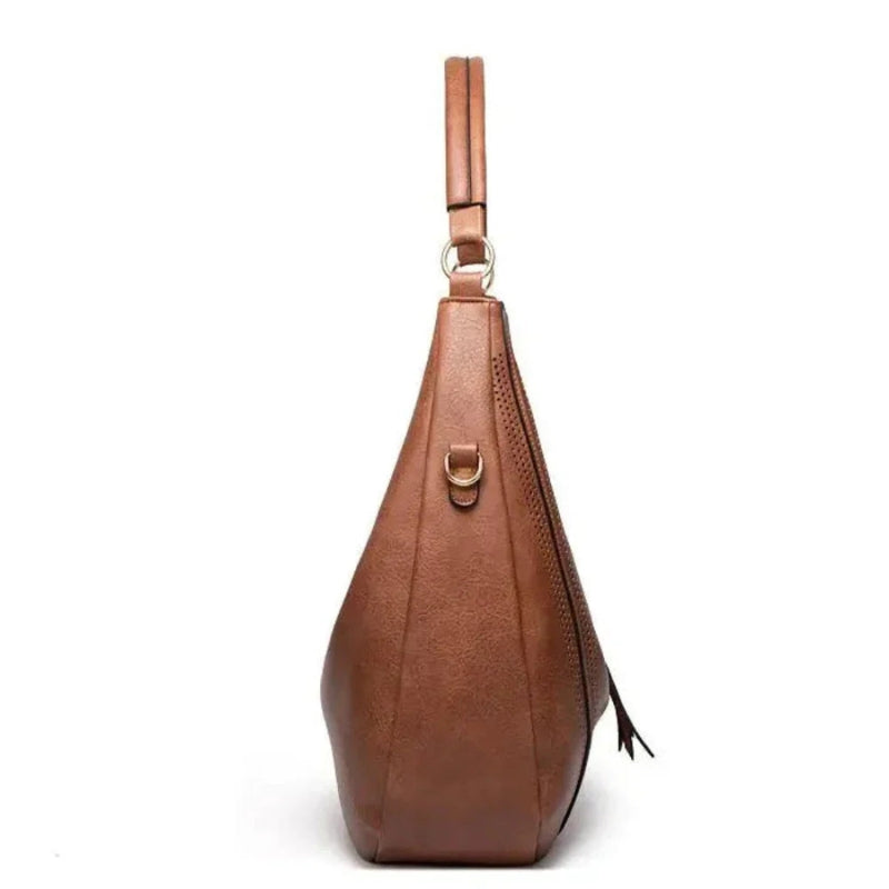 Solenne – Handbag with Adjustable Shoulder Strap and Zipper Closure