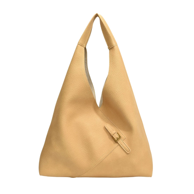 Noelia - PU Leather Shoulder Bag with Classic Design and Buckle Closure