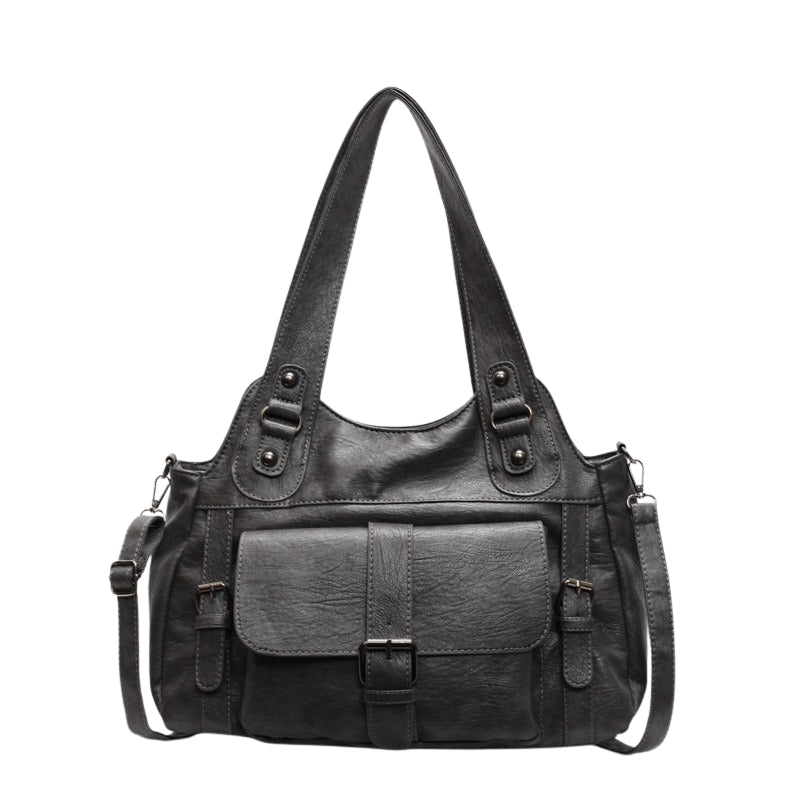 Reagan - Handbag with adjustable shoulder strap and multiple compartments