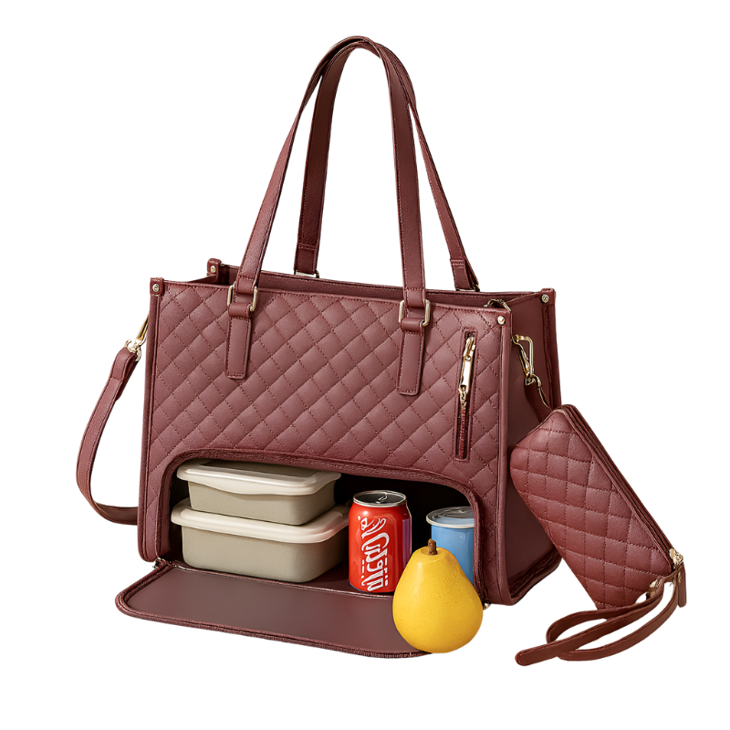 Ava – Zippered Bag with Multiple Storage Compartments