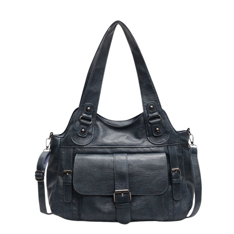 Reagan - Handbag with adjustable shoulder strap and multiple compartments
