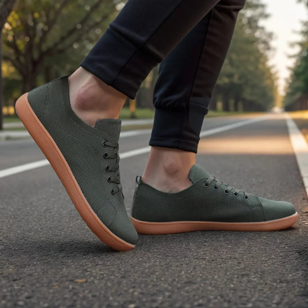 Anni – Lightweight Knit Flat Shoes with Breathable Upper and Flexible Sole