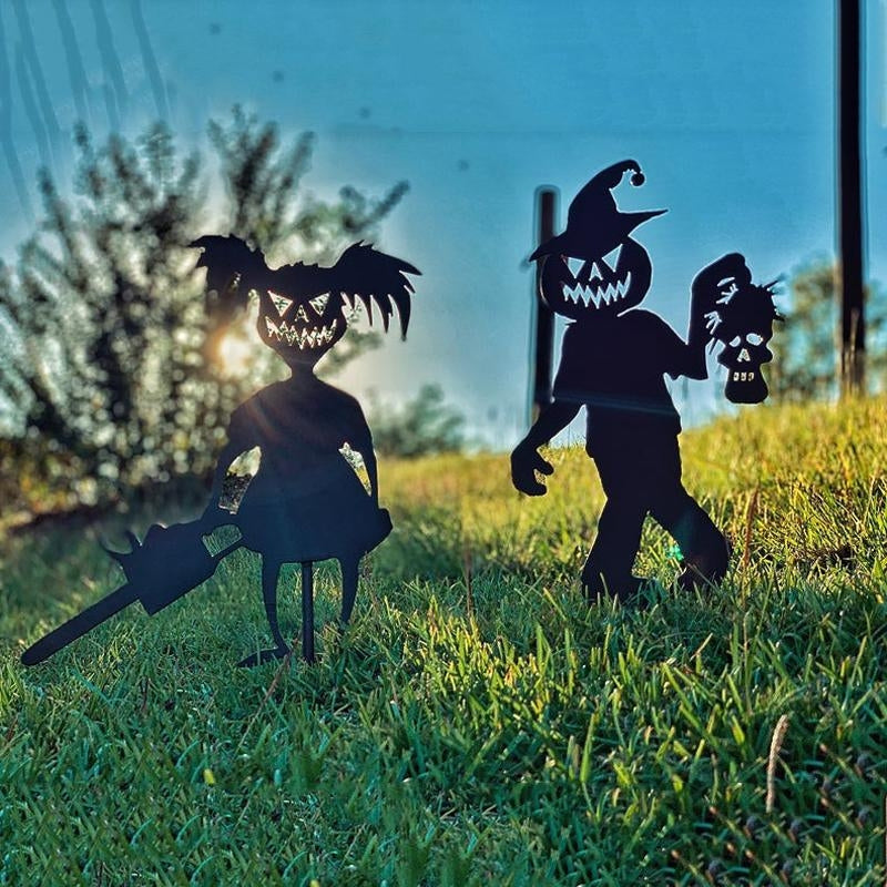 ScareSilhouette – Garden Decoration with Shadow Effect for Halloween