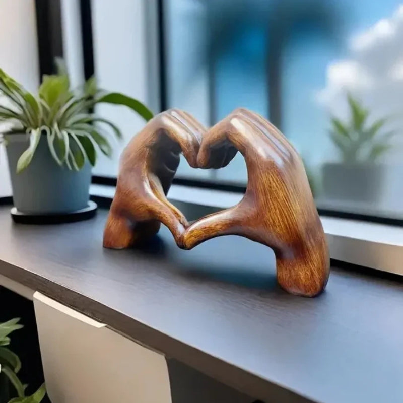 HeartLoom – Contemporary Heart Sculpture with Meaningful Symbolism for Home Decor