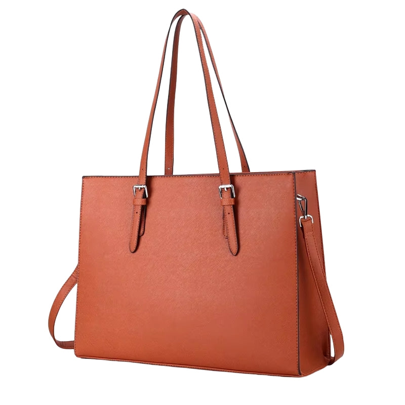 Isolde - Polyester Handbag with Adjustable Shoulder Strap and Multiple Compartments
