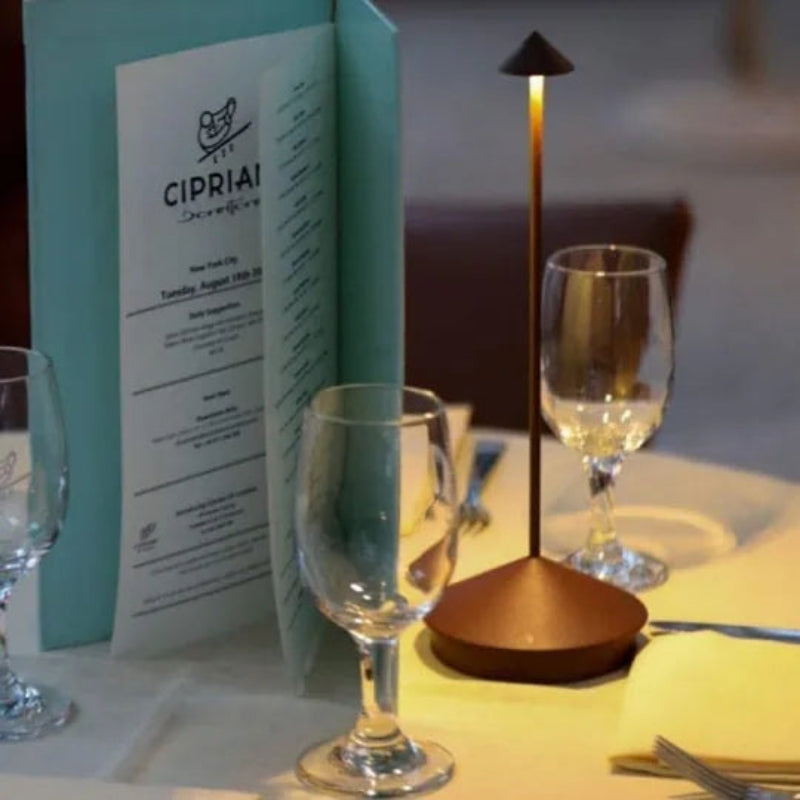 LumiSphere – Modern Table Lamp with Adjustable Brightness and Water-Resistant Design