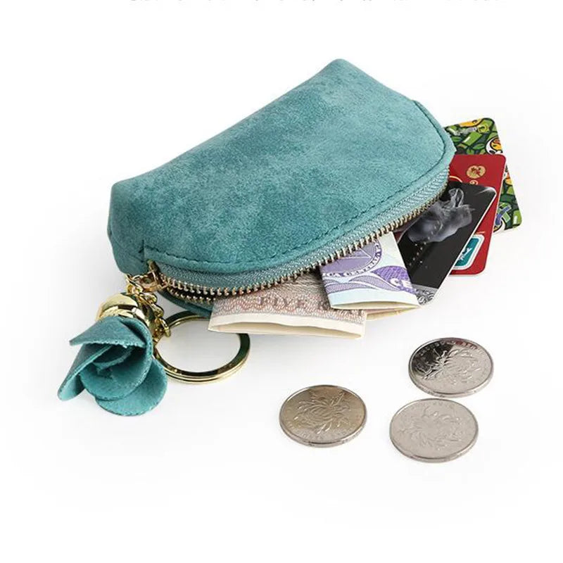 Elara - Mini Leather Handbag with Zipper