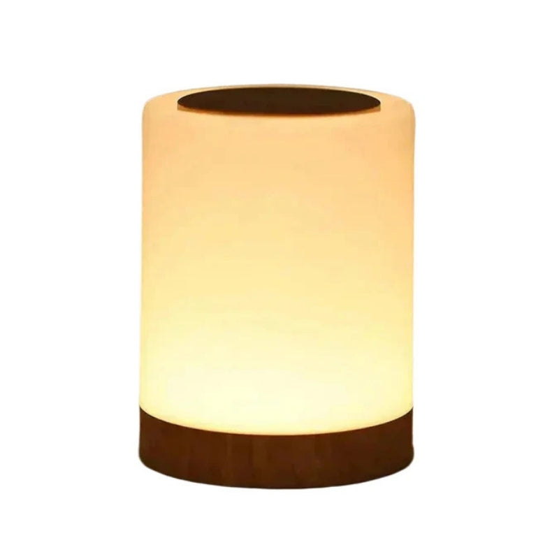 GlowPod – Rechargeable Touch Lamp with Adjustable Brightness and Sleek Rounded Design