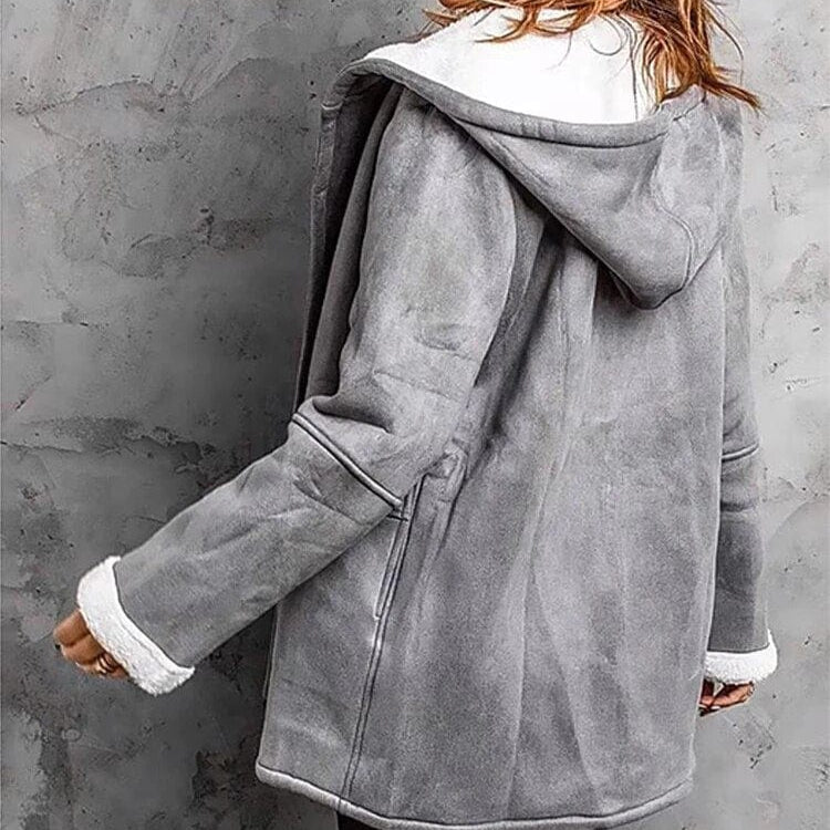 Selvia – Winter Jacket With Sherpa Fleece Lining and Hood