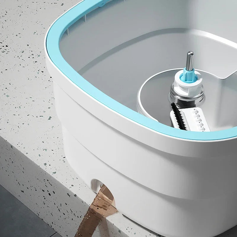 FreshFlo – 360° Rotating Mop and Bucket Set with Dual Water Chambers