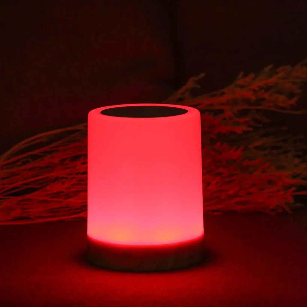 GlowPod – Rechargeable Touch Lamp with Adjustable Brightness and Sleek Rounded Design