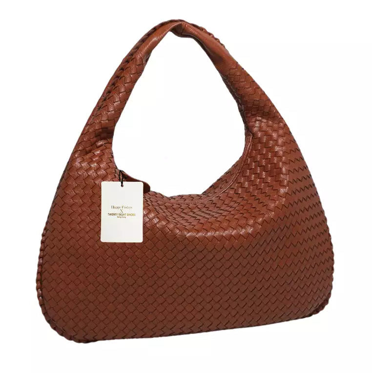 Arvella – Structured Top Handle Bag with Zipper Closure
