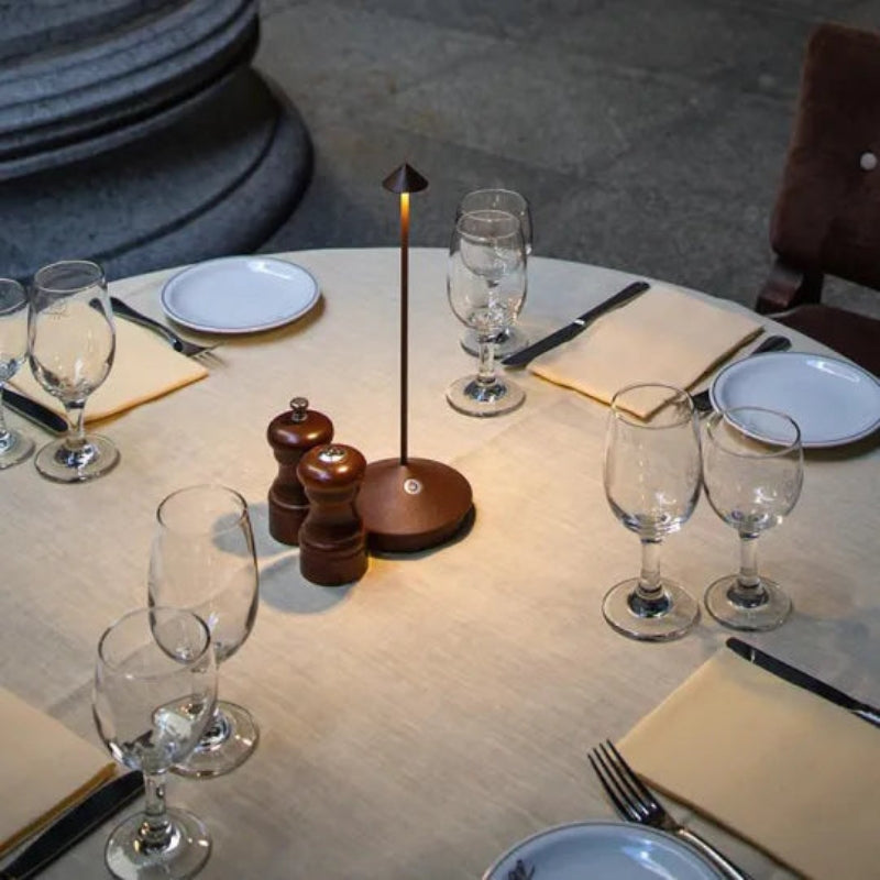 LumiSphere – Modern Table Lamp with Adjustable Brightness and Water-Resistant Design