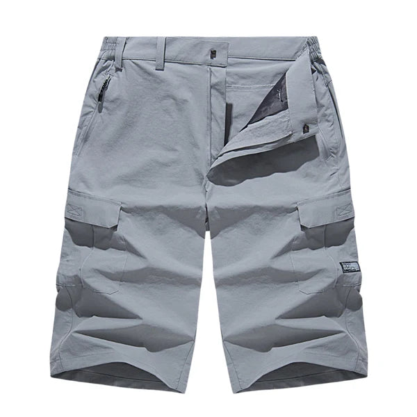 Daxon – Lightweight Cargo Shorts with Adjustable Waist and Utility Pockets