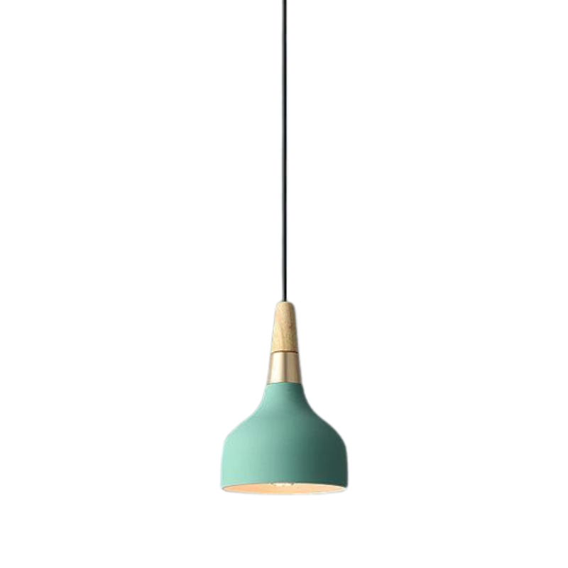 LumeArt – Modern Macaron Disc Pendant Lamp with Vibrant Colors