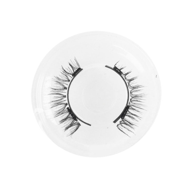 Amara – Handmade 3D Magnetic Lash Set with Voluminous Black Lashes and Magnetic Tweezers