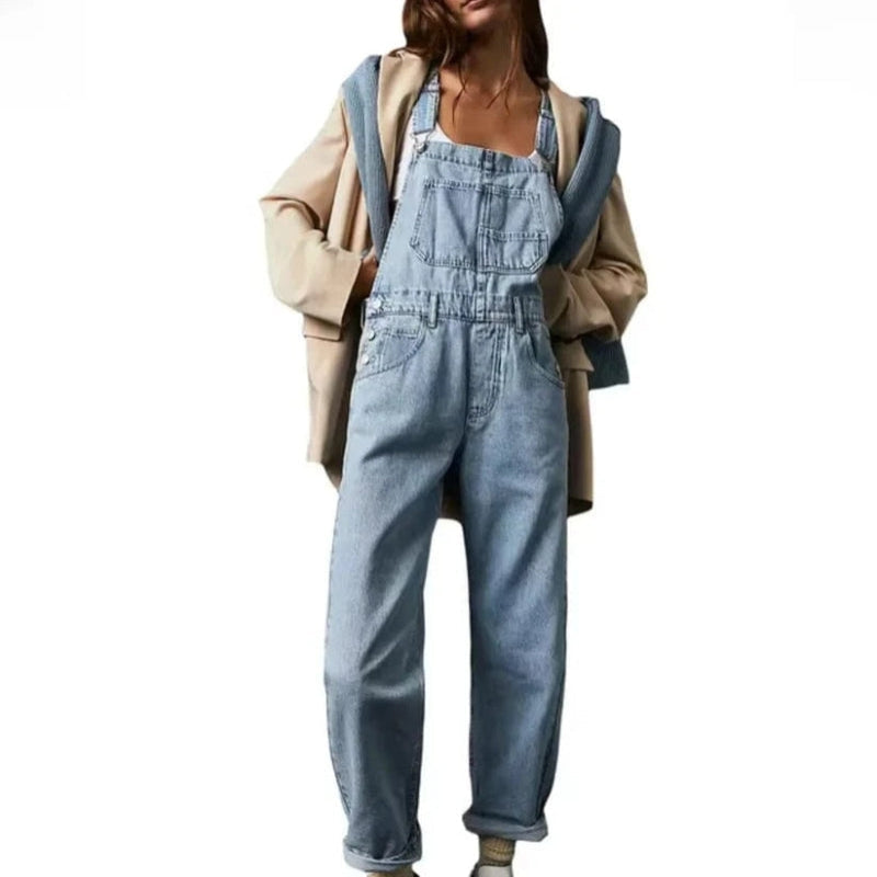 Diana – Adjustable Strap Jumpsuit with Secure Pockets