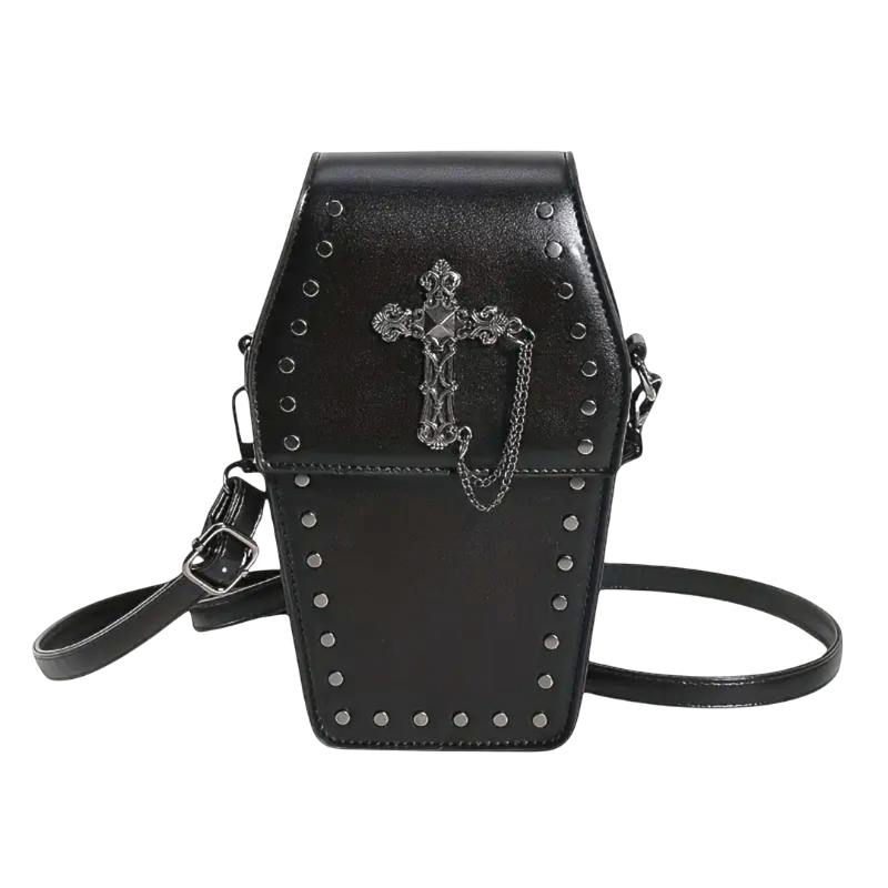 Noelia – Leather Crossbody Bag with Adjustable Strap and Compact Design