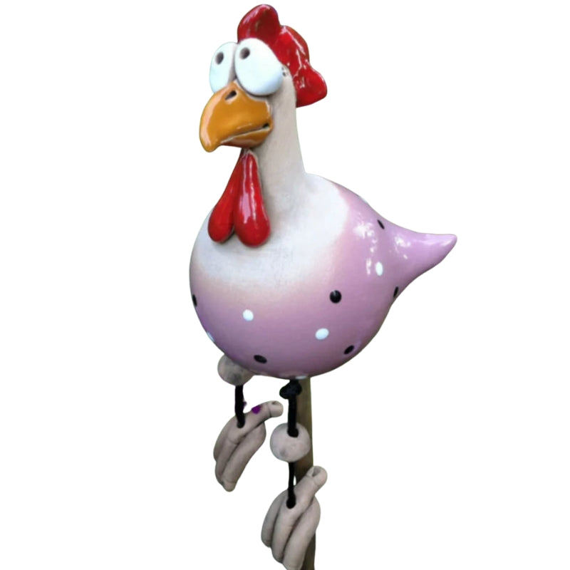 ChickCharm – Decorative Garden Chicken Statues with Waterproof Design