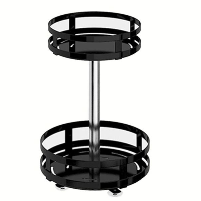 SpaceCraft – 360° Rotating Multifunctional Storage Rack with Adjustable Tiers
