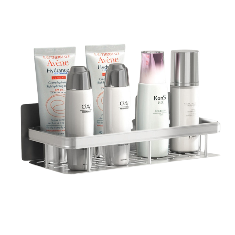 CornerNest – Bathroom Shelf with Drill-Free Installation and Water-Resistant Finish
